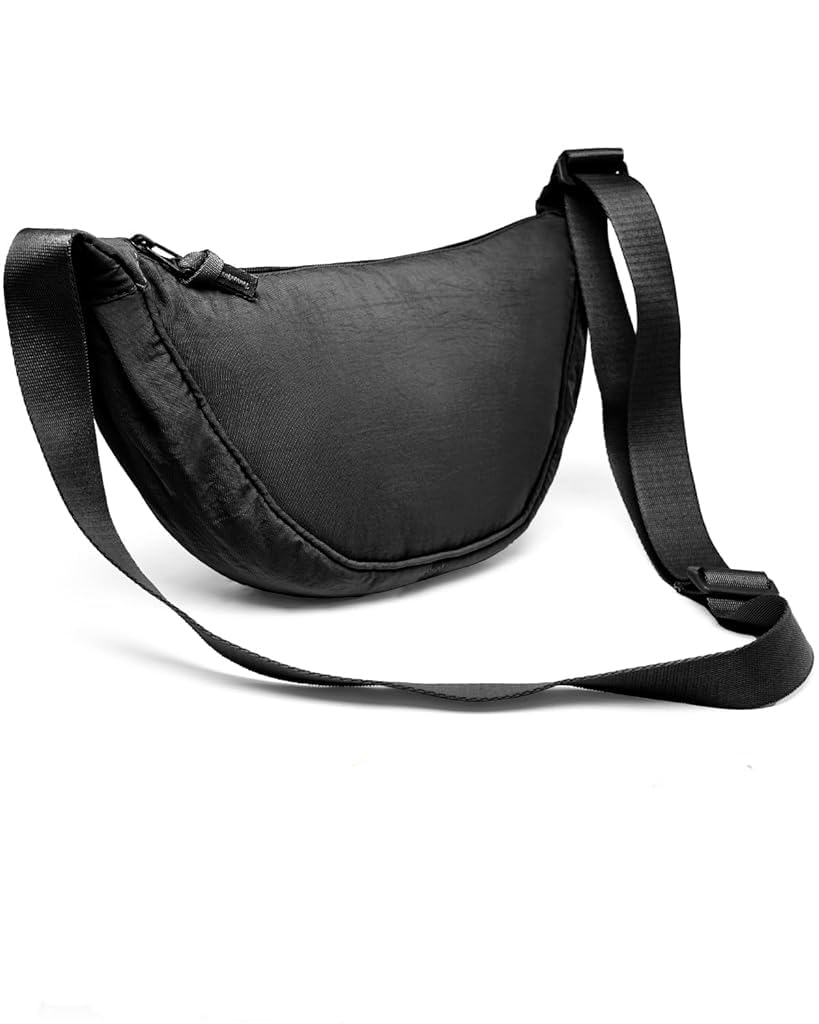 PALAY Nylon Crescent Hobos & Shoulder Crossbody Bag - Compact, Adjustable & Waterproof Casual Style Dumpling Bag, Color Small Chest Bag for Woman PALAY Nylon Crescent Hobos & Shoulder Crossbody Bag - Compact, Adjustable & Waterproof Casual Style Dumpling Bag, Color Small Chest Bag for Woman